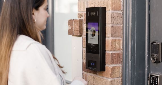 Face ID Door Access Install