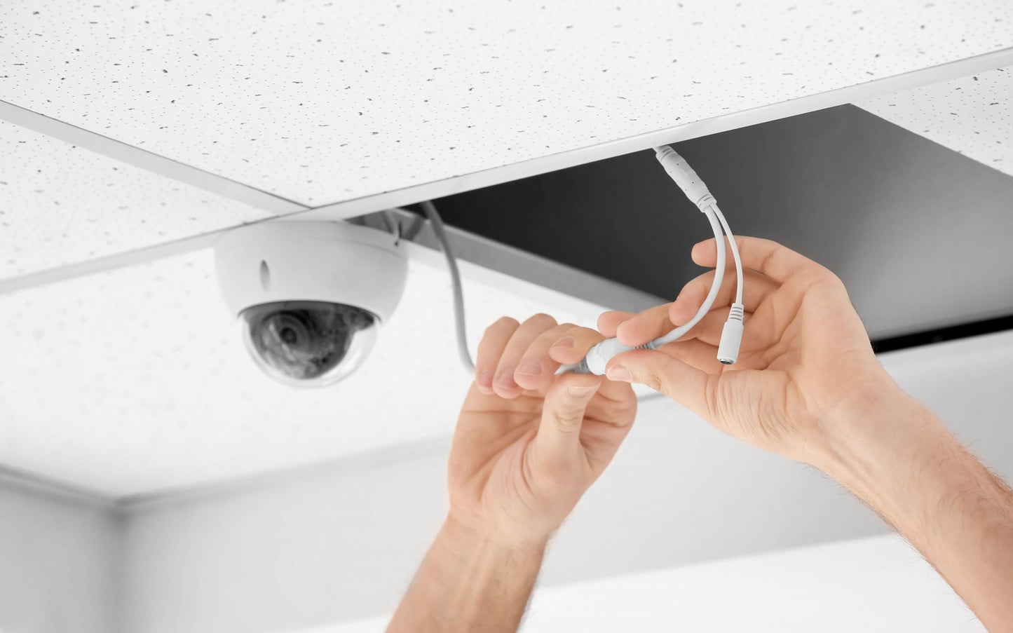 Wired Security Camera Install